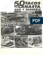 Recetario 50 Tacos de Canasta y Más PDF