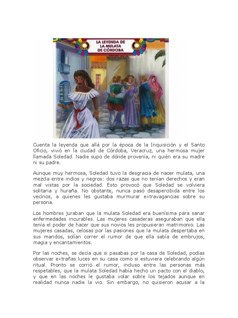 La leyenda de la mulata de Córdoba | PDF | Brujería | Prisión