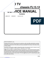 Service Manual: 40" LCD TV