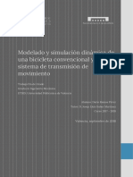 Ramos - Modelado y Simulación Dinámica de Una Bicicleta Convencional y Su Sistema de Transmisión PDF