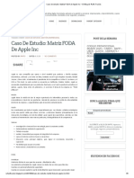 Caso de Estudio - Matriz FODA de Apple Inc - El Blog de Raffo Trucíos PDF
