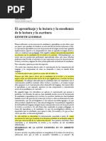 Kenneth Goodman y La Psicolinguística | PDF | Lectura (proceso ...