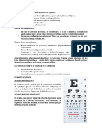 Tutoría de Oftalmología Examen Oftalmológico