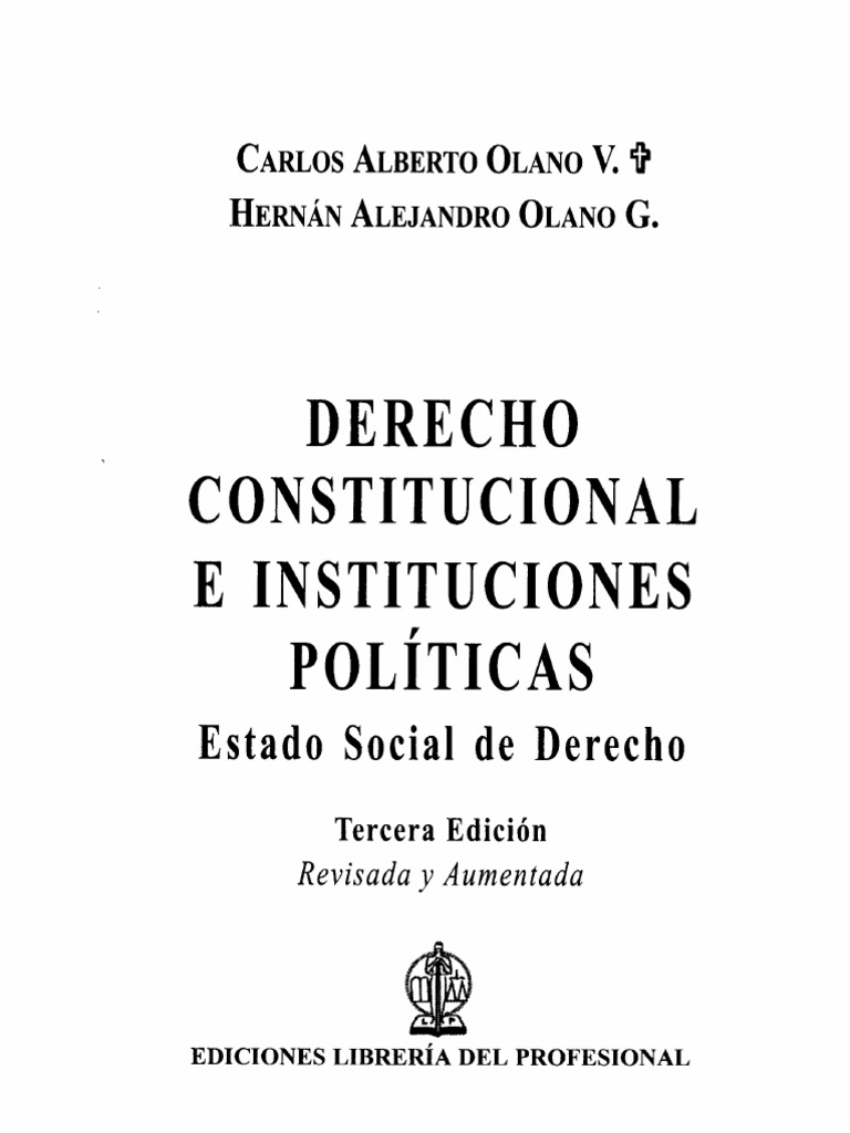 Derecho Constitucional y Estado Social | PDF | Constitución | Parlamento