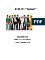 Cuestionario Derecho Del Trabajo