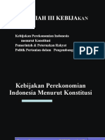 KULIAH III KEBIJAKAN