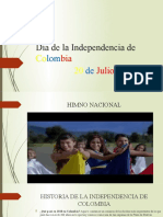 Día de La Independencia de Colombia