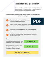 Calculo de Btu