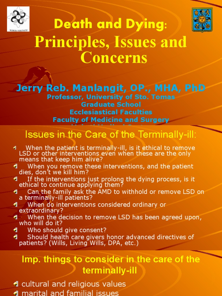 Ethical Care for Terminally Ill | PDF | Terminal Illness | Death