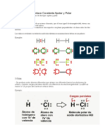 Enlace Covalente Apolar y Polar