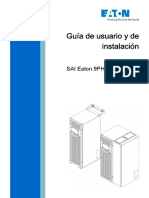 Eaton 9PHD UPS 30-200 KW Users and Installation Guide ES PDF