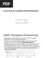 LIGHTING & HUMAN PERFORMANCE