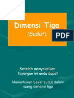 Dimensi Tiga Sudut