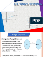 Grafik Fungsi EKSPONEN