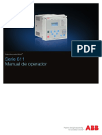 REF611 - Manual de Operacion