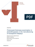 Thickness of Resistance