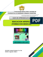 Segundo, Educación Artística, Guía II, Prof. Galindo