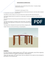 Straw Bridge Competition