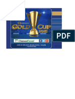 Fixture Copa de Oro 2015