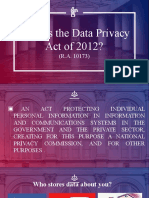 Data Privacy Act 2012