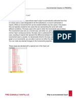 What Is An Incremental Case?: Incremental Cases in Phdwin