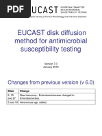 EUCAST Disk Diffusion Method Guide | PDF | Microbiology