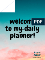 My Daily Planner PDF