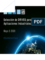 Webinar 5 de mayo Aplicaciones para la Industria Drives