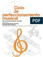 Cursos de perfeccionamiento musical 2011, Gerardo Núñez