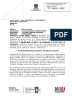 Tutela contra Alcaldía Local de Chapinero por negar ingreso a programa de vendedores informales