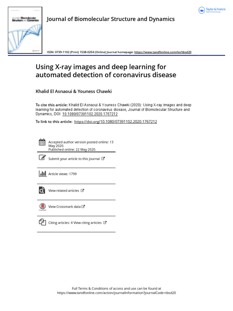 Using X Ray Images and Deep Learning For Automated Detection of ...