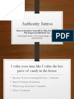 Authority Intros: How To Introduce Yourself So They See You As The Expert You REALLY Are