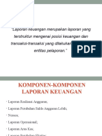 Penyajian Laporan Keuangan