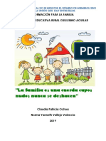 Proyecto Formación para La Familia