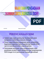 Modul V - Perencanaan Dan Pengadaan Sumber Daya Manusia - SDM