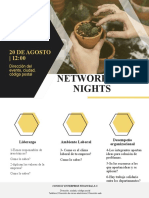 Networking Nights folleto