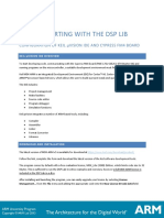 Before Starting With The Dsp Lib: Configuration Of Keil Μvision Ide And Cypress Fm4 Board