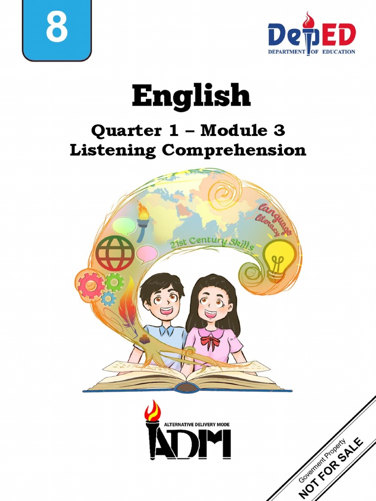 Sem 1 Final Reading And Listening Comprehension A
