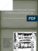 Global Prevention and Control of Tobacco and Alcohol Use