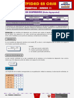 SEMANA 13 - MEDIDAS DE DISPERSIÓN (Datos Agrupados) (5to MATEMÁTICA)