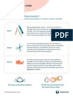 Make A Strengths Chain: Ready To Start Identifying Strengths?