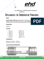 Información Diplomado en Entrenador Personal 2