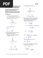 Tutorial 4: Complex Numbers II and Inverse Functions and Logarithms