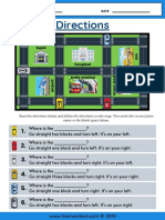 Directions Worksheet Reading Worksheet