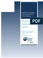 OL - BSBPMG520A - Delivery and Assessment Guide V1-1