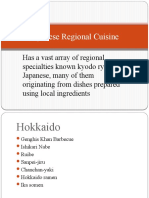 Japanese Regional Cuisine