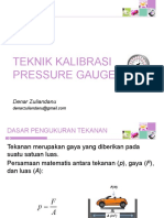 DZ - Teknik Kalibrasi Pressure Gauge