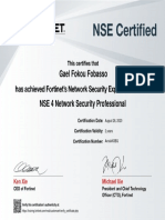Fortinet Network Security Professional