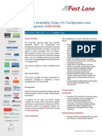 Veeam Availability Suite v10: Configuration and Management: (VAS10CM)