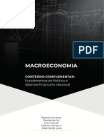 Apostila - Macroeconomia, Política e Sistema Financeiro Nacional